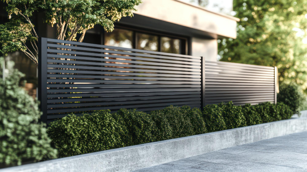 גדרות אלומיניום לגינה